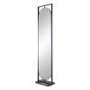 18" x 12" x78" Full Length Standing Mirror, 360¬∞ Swivel Floor Mirror for Bedroom Living Room Vanity Entryway