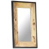 Mirror 31.5"x19.7" Solid Mango Wood