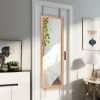 47.5 x 14.5 Inch Wood Frame Full Length Hanging Mirror