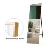 Gold 65 x 22 In Metal Stand full-length mirror