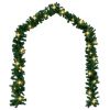 Christmas Garland with LED Lights 16 ft