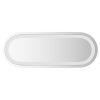 LED Bathroom Mirror 15.7"x5.9" Oval