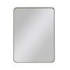 Wall Mirror 30x40 Inch Black Rectangular Mirror Metal Framed Mirror Vanity Mirror Dressing Mirror, for Bathroom, Living Room, Bedroom Wall Decor