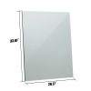 33.07"L x 26.77"W Mirror for Wall;  Hanging Mirror for Salon;  Barbershop;  Bathroom;  Bedroom