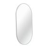 Silver 20*33IN Pill Shaped Mirror