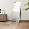 Gold 65 x 22 In Metal Stand full-length mirror