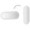 LED Bathroom Mirror 15.7"x5.9" Oval