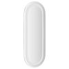 LED Bathroom Mirror 15.7"x5.9" Oval