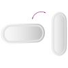 LED Bathroom Mirror 19.7"x7.9" Oval