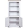 Cupboard Mexican Pine Corona Range White 31.5"x15.7"x66.9"