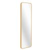 Gold 47 x 14IN Door mirror